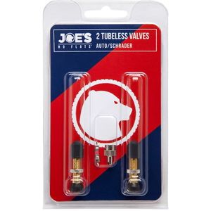 Joe's No-flats Ventiel Set 34mm Schrader - Goud