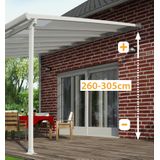Palram-canopia - Aluminium Terrassenüberdachung Feria Anthrazit