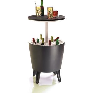 Keter - Coolbar - Bartafel - Antraciet - Kunststof - 30 L