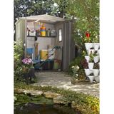 Keter Tuinschuur Factor 88 Beige - Ruime en Stijlvolle Opbergoplossing