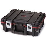 Keter Technician gereedschapskoffer - zwart/rood - 48x38x17,5cm