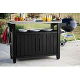 Keter Multifunctionele BBQ Tuintafel Unity XL - Hout-look