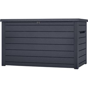 Keter Ontario Opbergbox 148cm , Grijs - Antraciet ,  Kunststof  , 148x82cm