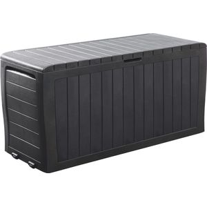 Keter Marvel Plus Opbergbox - 270L - 116,7x44,7x57cm - Antraciet