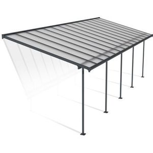 Palram - Canopia Terrassendach Sierra Alu Terrassenüberdachung, BxT: 860x295 cm, einfache DIY Montage