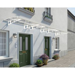 Türvordach Bordeaux 6690 Weiß klar