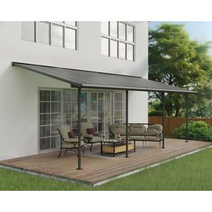 Palram - Canopia Terrassendach "Capri Alu Terrassenüberdachung", einfache DIY Montage