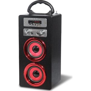 Pure Acoustics MCP-20 - Portable Karaoke Bluetooth Speaker - Zwart