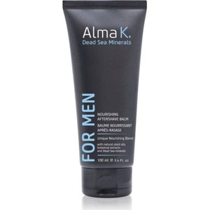 Alma K Dead Sea Minerals Nourishing Aftershave Balm For Men, Relieves Post-Shave Redness & Protects the Skin, 100% Natural Oils - 100ml