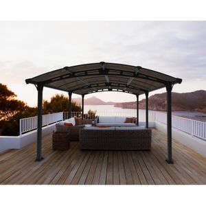 Palram - Canopia Aluminium Carport Tucson 5000 Anthrazit