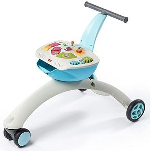 Poppenwagen Tiny Love 5-In-1 Walk Behind & Ride On Blue