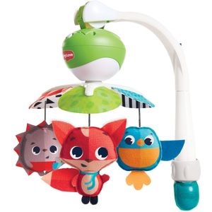 Tiny Love Take-Along Mobiel, 3-in-1 Baby Muziekmobiel, 0+ Maanden, voor Wieg, Box of Kinderwagen, Multifunctioneel met 3 Bevestigingen, 5 Melodieën, 30 Minuten Onafgebroken Muziek, Meadow Days