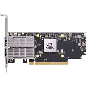 NVIDIA Mellanox ConnectX-7 MCX75510AAS-NEAT Netwerkkaart enkele poort QSFP 400Gbit 900-9X721-003N-DT (PCI Express 5.0), Netwerkkaarten, Zwart
