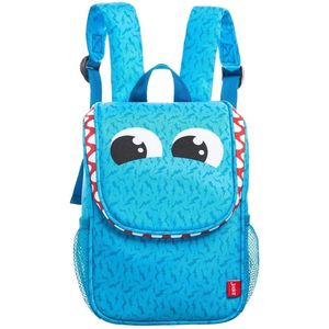 Wildlings Monster rugzak - schooltas - lunchbag -  kinderen - blauw