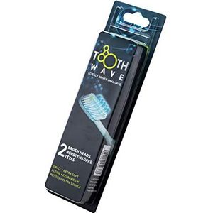 Silk'n Toothwave - Opzetborstels Extra Soft - Small - 2 Stuks - Voor Silk'n Toothwave Elektrische Tandenborstel