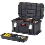 Keter - Connect Toolbox - Gereedschapskoffer - Zwart - 54x31,2x27,5cm