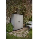 Keter High Store+ Opbergkast - 1400L - 140x73,6x170,4cm - Grijs