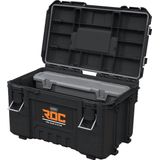 Keter - Pro Gear Toolbox - Zwart - 57,1x35,6x31,6cm - IP65 Water- en Stofdicht