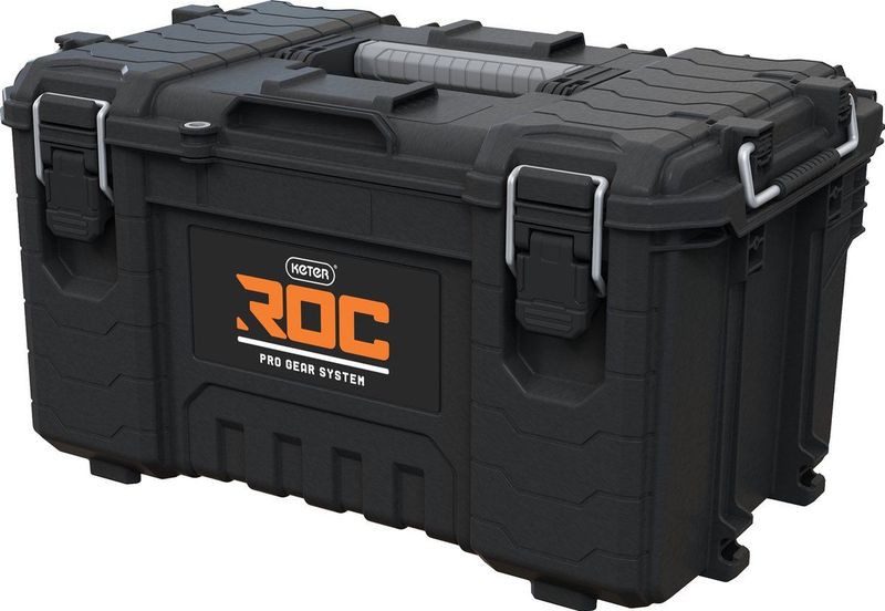 Keter - Pro Gear Toolbox - Zwart - 57,1x35,6x31,6cm - IP65 Water- en Stofdicht