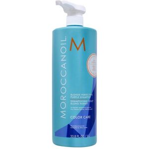 Moroccanoil Blonde Perfecting Purple Shampoo - 1000 ml