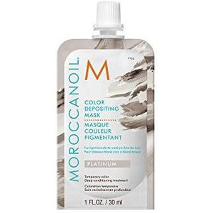 Moroccanoil Color Depositing Mask Platinum - Haarmasker - 30ml