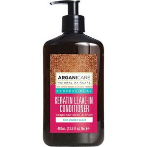 Keratine leave-in conditioner voor krullend haar met keratine 400ml