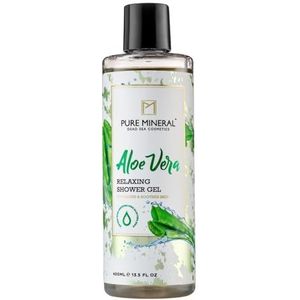 Pure Mineral - Douchegel met Aloe Vera - Hydratatie en Natuurlijke Frisheid - Voor alle Huidtypes - Zonder siliconen, sulfaten, parabenen - 400ml