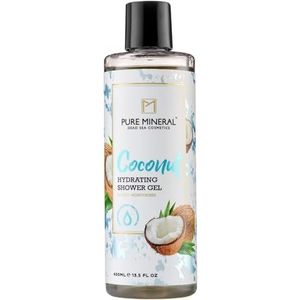 Pure Mineral - Kokosnoot Douchegel - Exotische Hydratatie en Vitalisering - Voor alle Huidtypes - Zonder siliconen, sulfaten, parabenen - 400ml