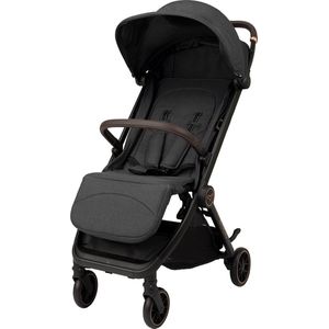 B-Micro Buggy - Donker Grijs - Geschikt vanaf de geboorte tot 22 kg - Voetensteun verstelbaar