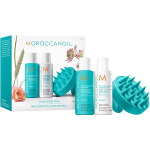 Moroccanoil - Scalp Discovery Kit - Travelset - Shampoo - Conditioner - Massage Borstel