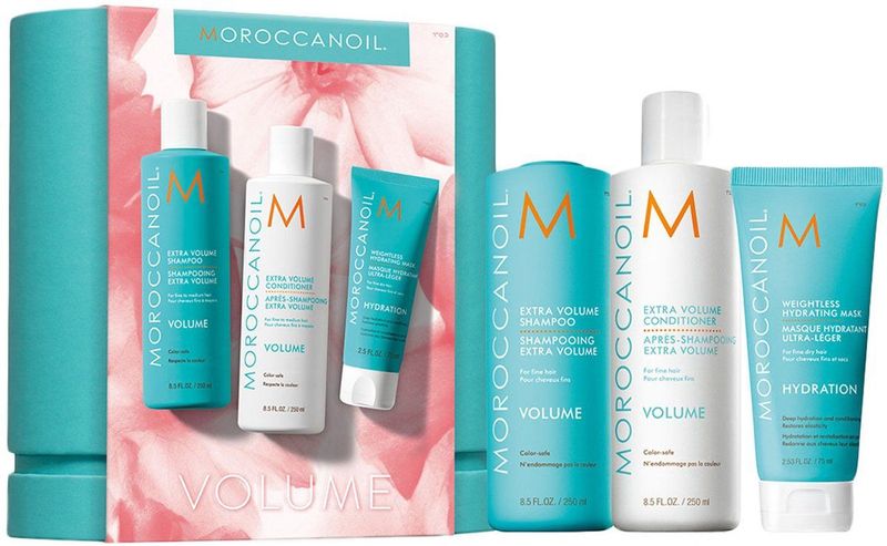 Moroccanoil - Volume Spring Set - Shampoo 250ml - Conditioner 250ml - Masker 75ml