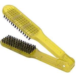 Borstelhaarborstel, Ontwarrende Haarkam Dubbelzijdig voor Het Rechttrekken van Het Haar