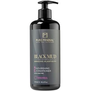 Pure Mineral - Conditioner met Dode Zee Modder voor Gehydrateerd Haar - Voedend, Kalmerend, Revitaliserend - Zonder sulfaten, parabenen, petrolaten - 500ml