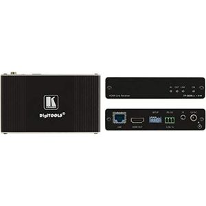 Kramer - TP-583Rxr - Videolijnversterker - Zwart - HDBaseT-ontvanger voor 4K HDMI
