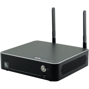 Kramer Elektronica VIA Campus² Plus Draadloos Presentatiesysteem Desktop HDMI (2160 m, HDMI 1.4a), Draadloze zender, Zwart