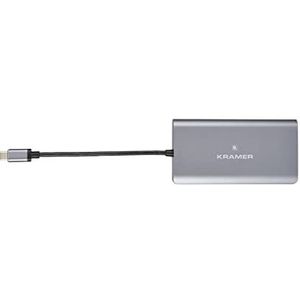 Kramer Electronics KDock-3 USB-hub Zilver Grijs