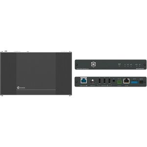 Kramer EXT3-POE-XR-R, AV ontvanger, Zwart