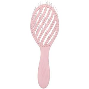Haarborstel vrouwen haarborstel, hoofdhuid massage, kam kapsel, snel föhnen gereedschap, nat drogen krullend haar snijgereedschap Haarborstel (kleur: roze)