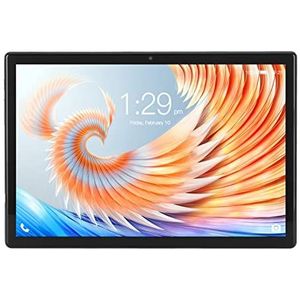 Tablet, Zwart 7000 MAh 4G Ontgrendeld 100‑240 V 8 GB RAM 256 GB ROM 10,1 Inch Tablet-pc voor Kantoor (EU-stekker)