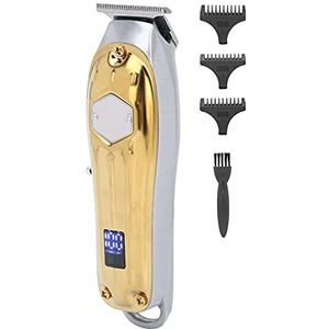 Salon Tondeuse, Professionele Tondeuse USB Rechaegeable voor Home Salon Gebruik voor Kappers Kapper DIY voor Haar Knippen (Goud USB Model)