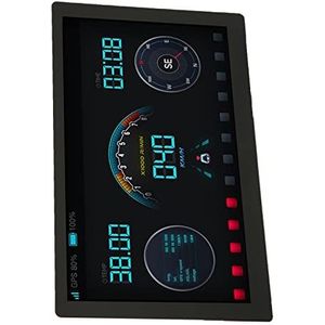 BROLEO Touchscreen-monitor, 170 graden kijkhoek, 1024 x 600 capacitief touchscreen, 5 punten voor Smart Home PC