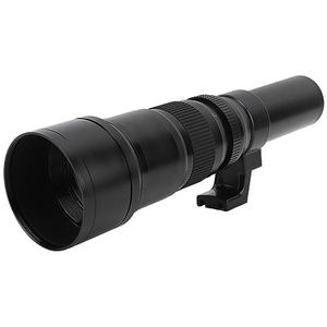 500 Mm F6.3 - Telelens - Zwart - Handmatige Focus - Optisch Glas - Lange Afstandsopnamen