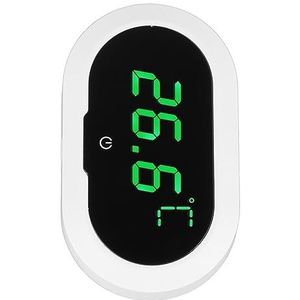 Digitale Aquariumthermometer, 240 MAh Batterij, Zeer Nauwkeurige Aquariumthermometer, Draagbaar voor Metingen (Onnauwkeurigheid zo laag als 0,1 ℃, wit)