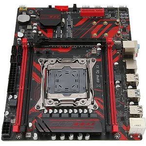 DDR4-moederbord, 4-kanaals LGA 2011 V3-slot Micro ATX-moederbord X99 8 Lagen PCB Stabiele Prestaties met RTL8111G Gigabit LAN-kaart voor Pc