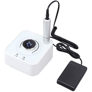 Nagelboor, Oplaadbare 100-240V Manicuretool Polijsten 40000RPM Huishoudelijke Elektrische Nagelvijl voor Vrouwen (EU-stekker)