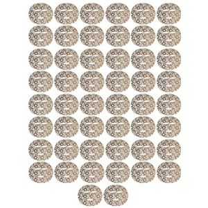 Wegwerp Gezichtsmasker, Huidverzorging Vochtretentie Voorgesneden Masker Papieren Vellen Bloem Goud Tencel voor Schoonheidssalon