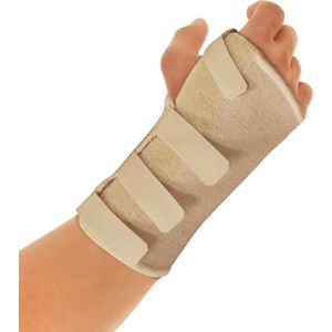 Polsbrace met spalk rechts