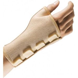 Uriel - Duimbrace met spalk / Duimbrace sport - Voor Links & Rechts - Beige - Maat L