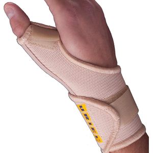 Uriel - Duimbrace Duimspalk - Verstelbare Support - Beige - Maat L/XL - Unisex - Past Links & Rechts