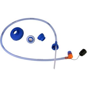 ENERGETICS UX. Drinkflessen, glas, bamboe, volwassenen, uniseks, zwart/antraciet, eenheidsmaat